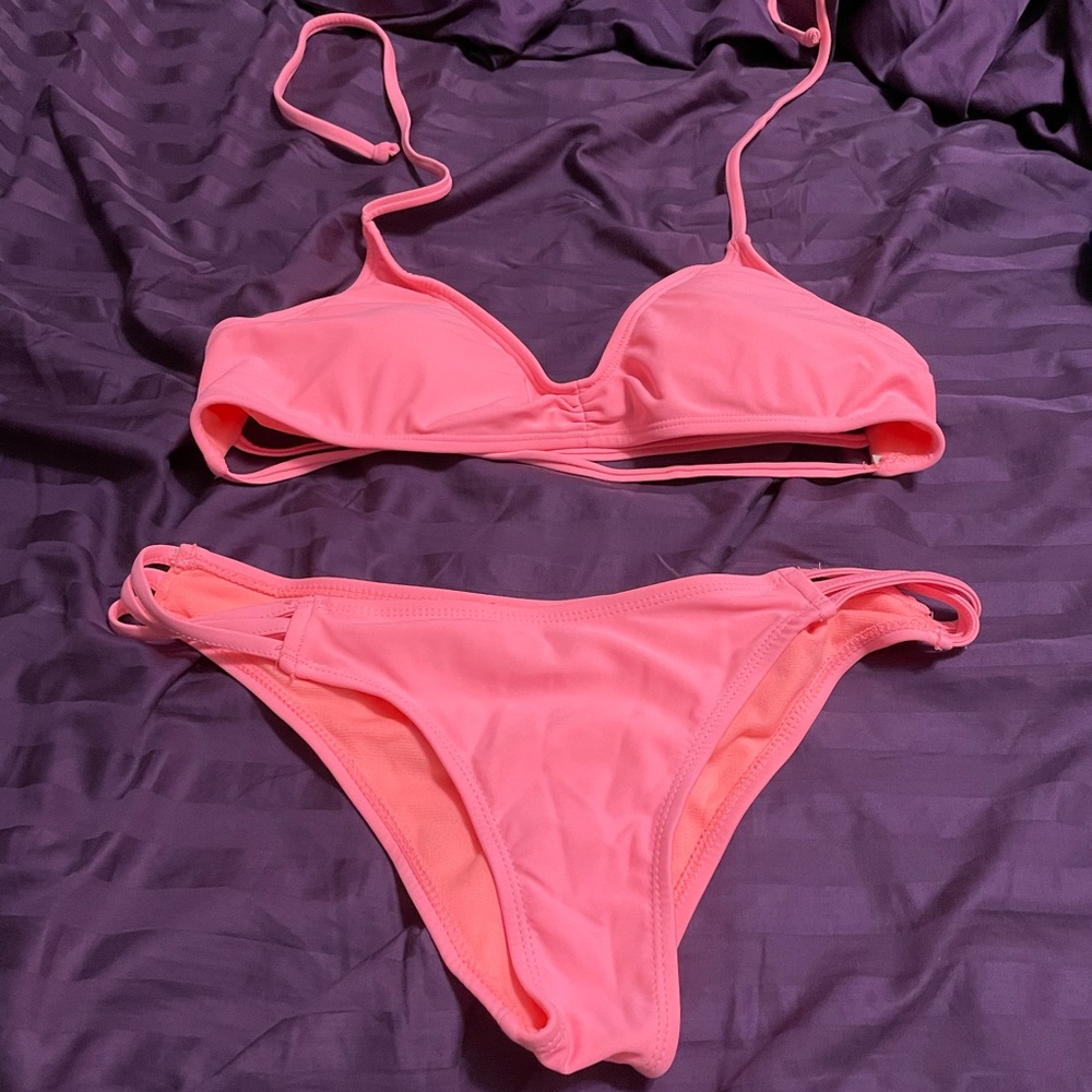 Pink bikini
